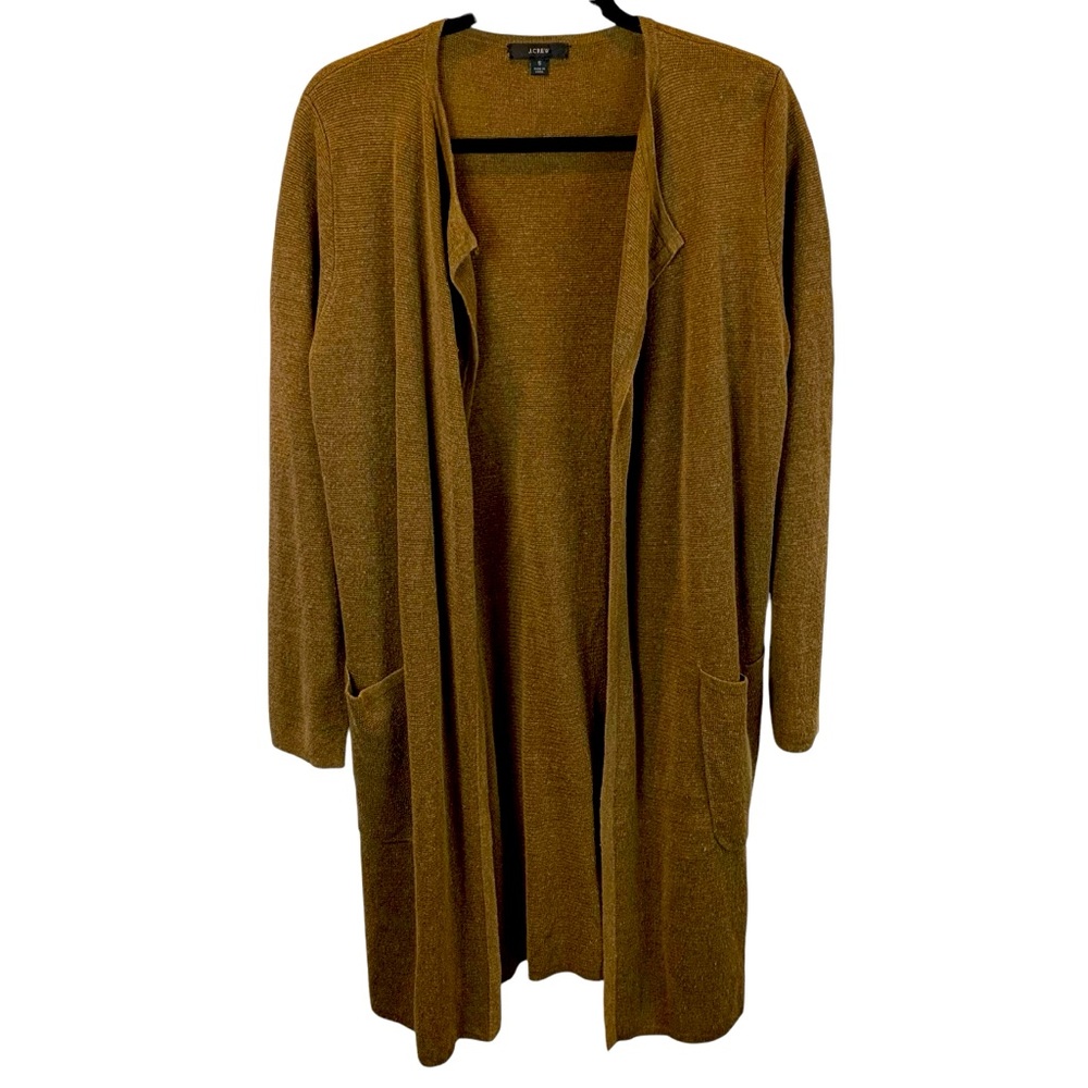 J. Crew Brown Women's Cardigan - Picture 3 of 8
